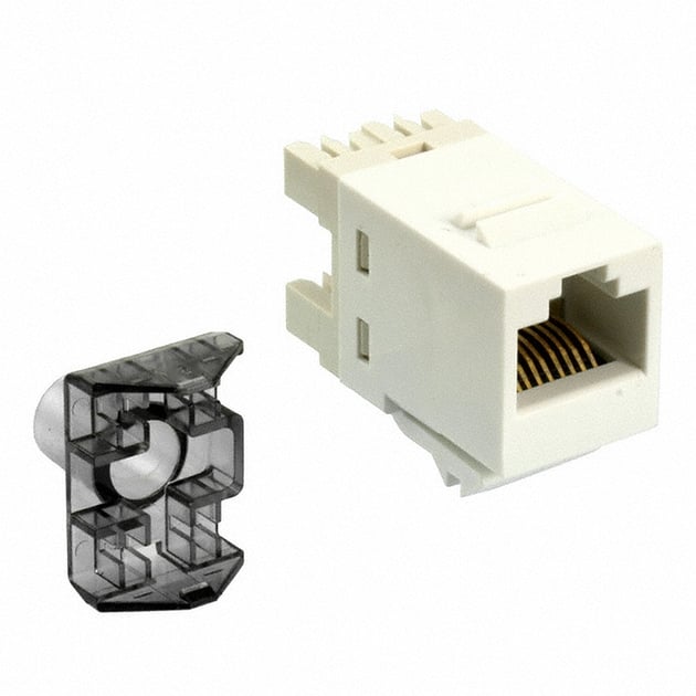 COMMSCOPE NETCONNECTCAT6 UTP SL KEYSTONE JACK WHITE     