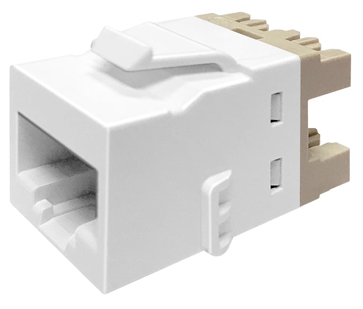 COMMSCOPE NETCONNECT CAT6 KJ KEYSTONE MODULAR JACK