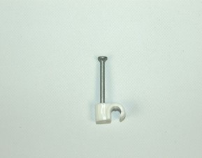7-9MM ROUND CABLE CLIP WH X100