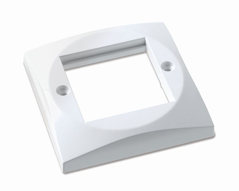 COMMSCOPE NETCONNECT SINGLE GANG 2 MOD DEEP FACEPLATE