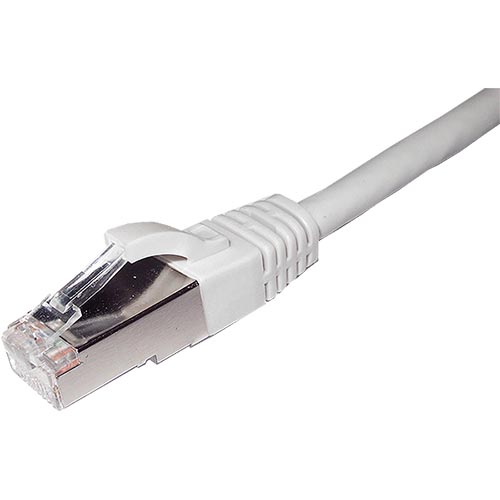 Assynia Cat6A S/STP Slimline Patch Lead, LSZH, 3m, White