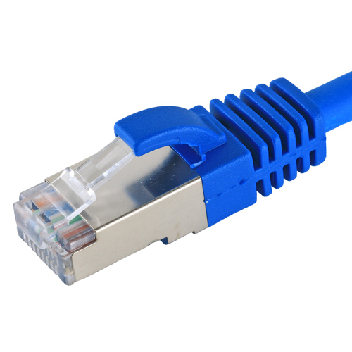 Assynia Cat6A S/STP Slimline Patch Lead, LSZH, 5m, Blue