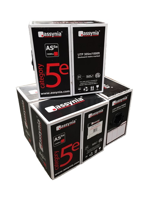 ASSYNIA C5E UTP PE COPPER CABLE 305M