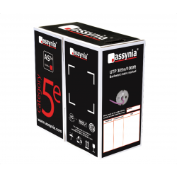 Assynia CAT5E 4pr UTP COPPER CABLE 305M