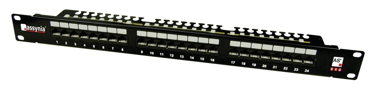 ASSYNIA EVO 24P HORI C6 PATCH PANEL