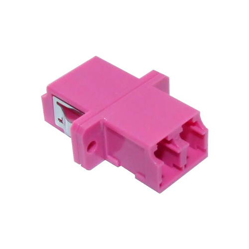 OM4 LC DUPLEX FIBRE ADAPTOR   