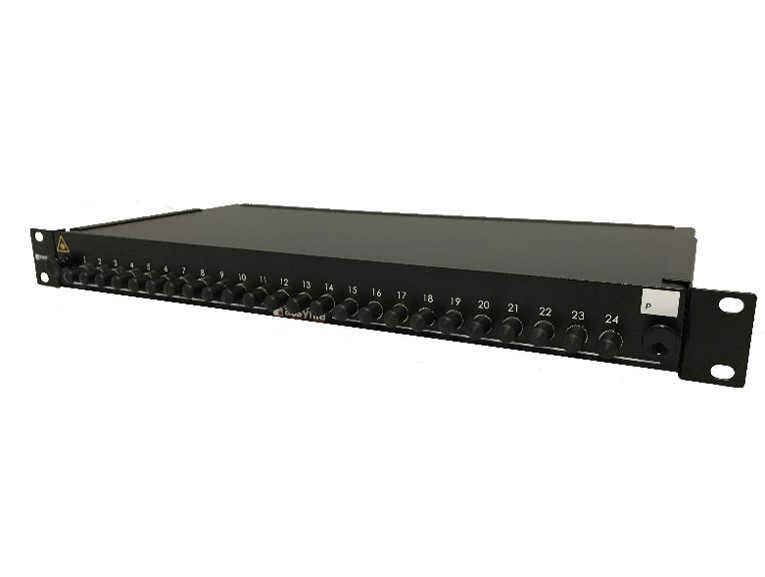 8F 8-SX ST MM FIBRE PATCH PANEL     