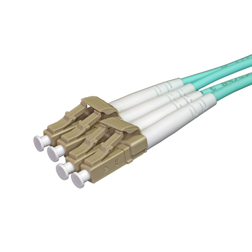 0.5M OM3 LC-LC DUPLEX FIBRE PATCH LEAD / CORD