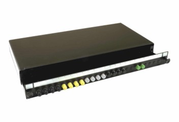 24F 24-SX ST MM FIBRE PATCH PANEL   