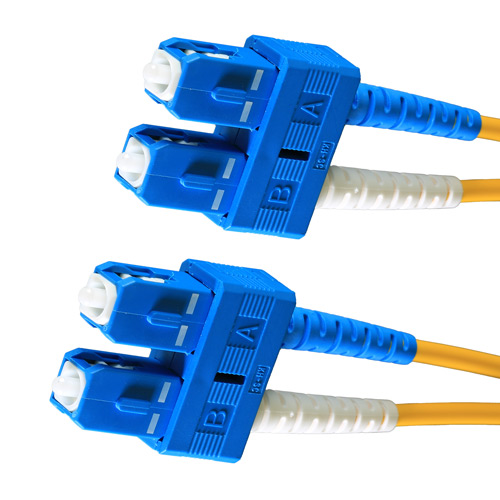 1.0M OS2 SC-SC DUPLEX FIBRE PATCH LEAD / CORD 