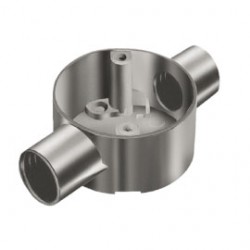 25MM GALV CONDUIT THROUGH BOX   