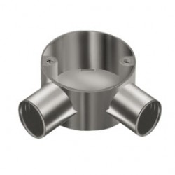 25MM GALV CONDUIT ANGLE BOX     