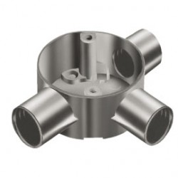 20MM GALVANISED CONDUIT TEE BOX 