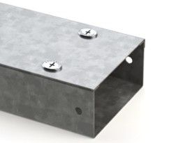 100X50MM GALV TRUNK 3M LENGTH 
