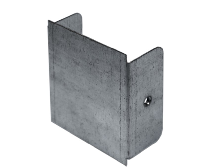 100X100MM GALVANISED TRUNKING END CAP  