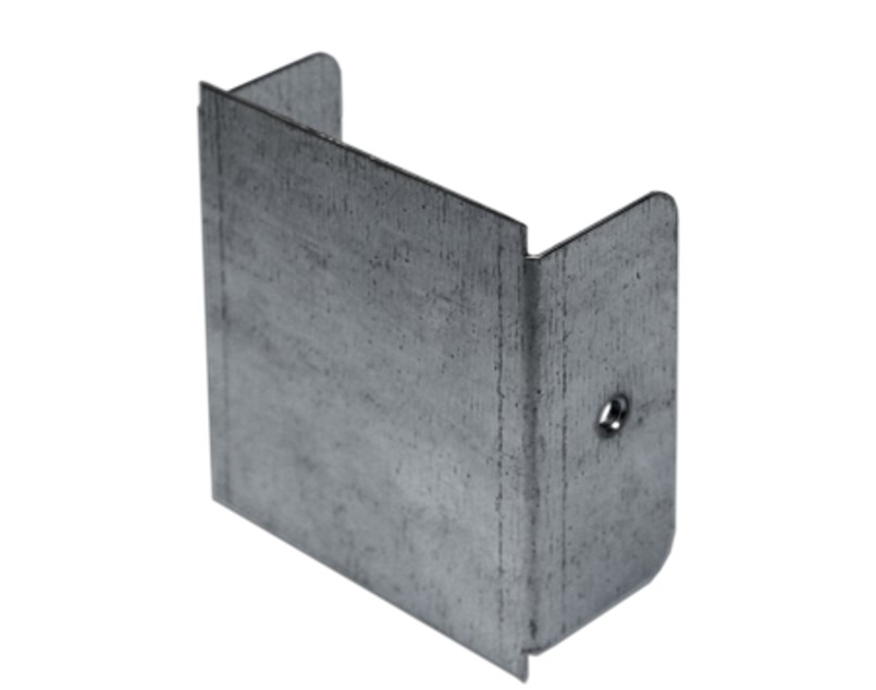 150X150MM GALVANISED TRUNKING END CAP  