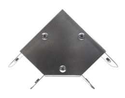 150X150MM GALVANISED TRUNKING FLAT BEND
