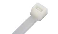 160X4.8 NYLON CABLE TIES WH(100)