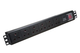 6 WAY HOR FILTERED PDU