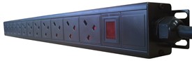 12 WAY VERT UK 32A COMM PDU