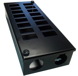 12PORT HORIZONTAL PODBOX 2X32MM
