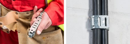 FIRE RATED CABLE CLIP 31MM    (38MM+TRUNKING