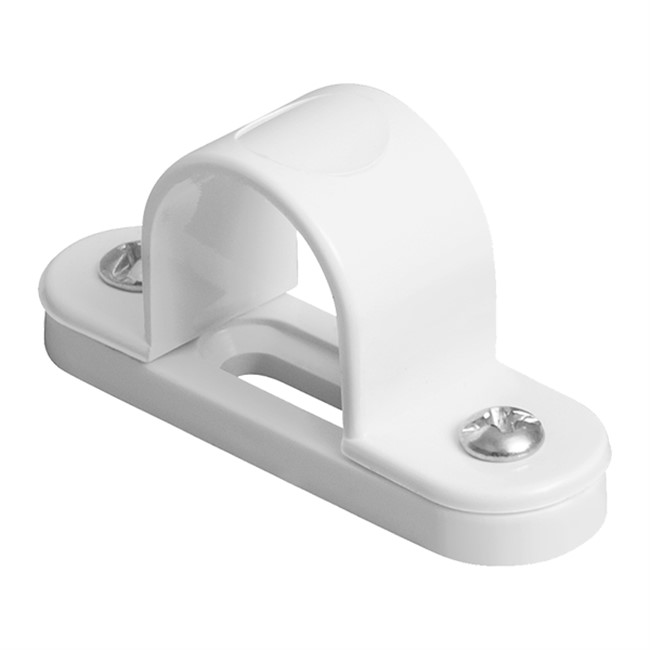 20MM PVC CONDUIT SADDLE WH  