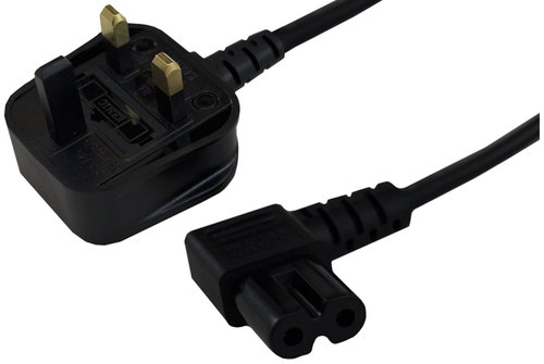5M UK-RIGHT ANGLE FIG 8 LEAD