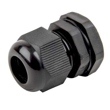 M25 CABLE GLAND BK + LOCKNUT