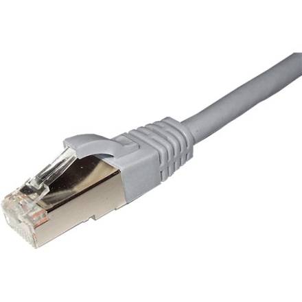 Assynia Cat6A S/STP Slimline Patch Lead, LSZH, 1m, Grey